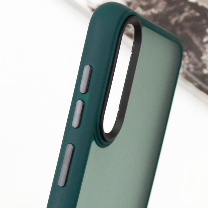 Чохол TPU+PC Lyon Frosted на Samsung Galaxy A50 (A505F) / A50s / A30s (Green) в магазині vchehle.ua