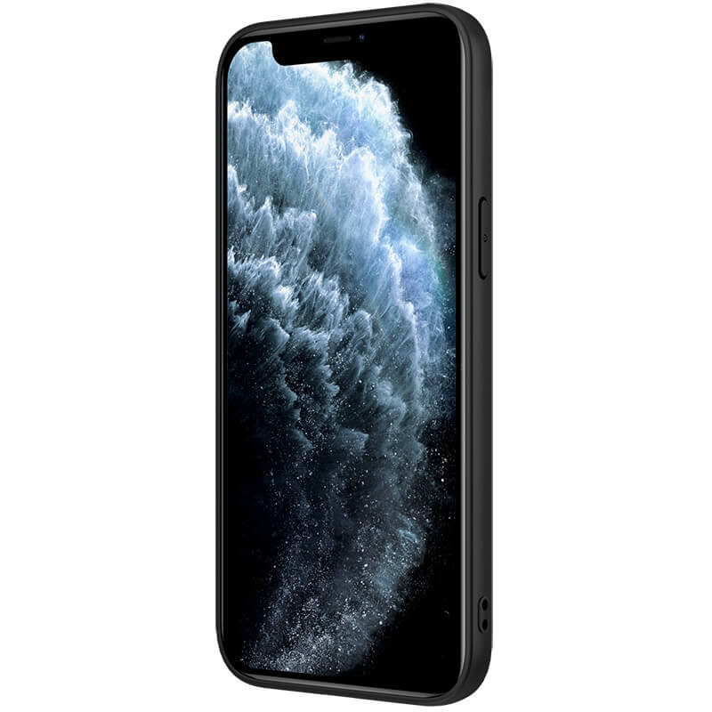 

Карбоновая накладка Nillkin Synthetic Fiber series для Apple iPhone 12 Pro Max (6.7") (Черный) 1097628