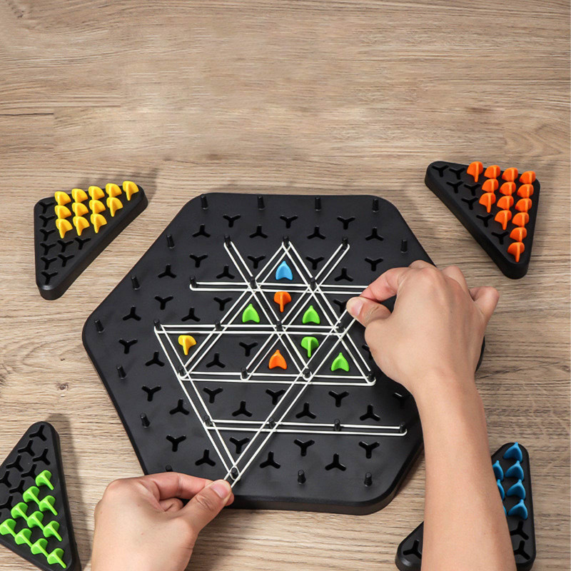 Фото Настольная интерактивная игра Ummi 6688 Chain Puzzle Game (Black) в магазине vchehle.ua