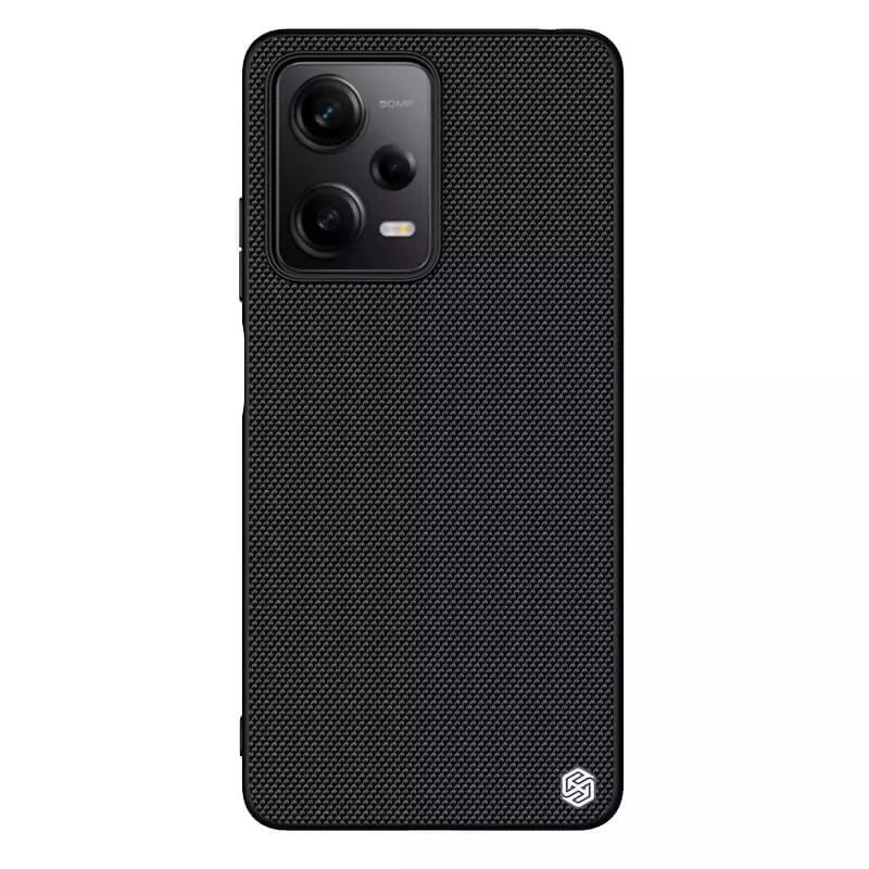 TPU+PC чехол Nillkin Textured для Xiaomi Redmi Note 12 Pro 5G (Черный)