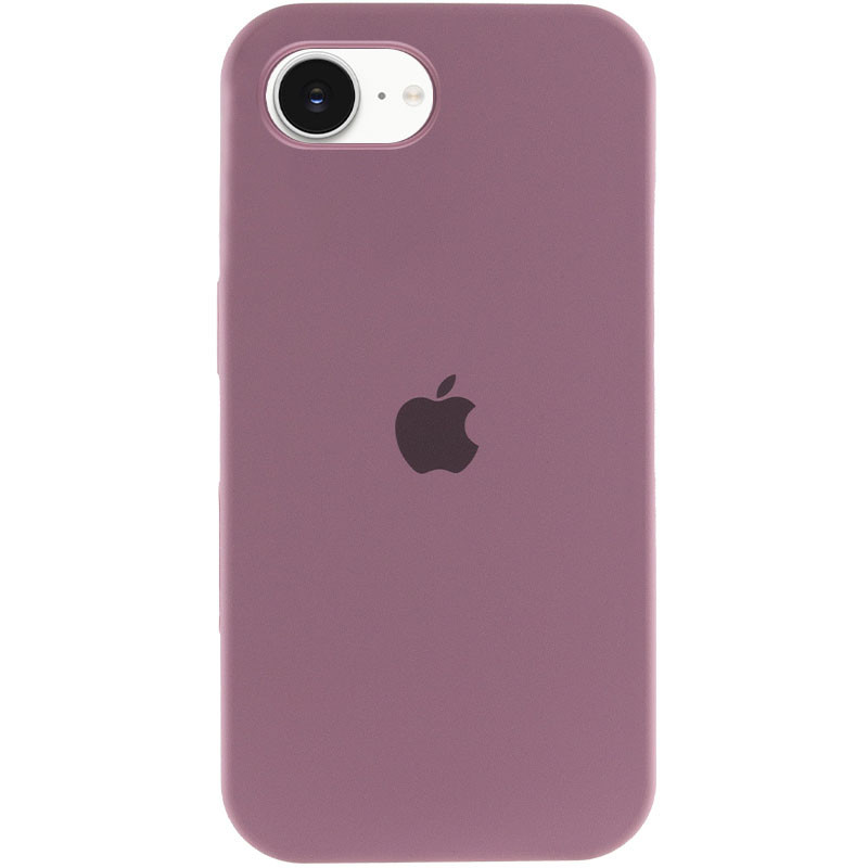 Чехол Silicone Case Full Protective (AA) для Apple iPhone 16e (6.1") (Лиловый / Lilac Pride)