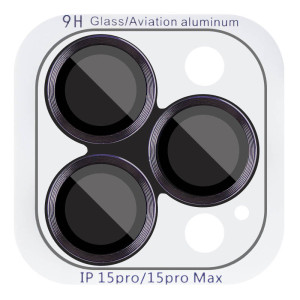 Защитное стекло Metal Classic на камеру (в упак.) для iPhone 15 Pro