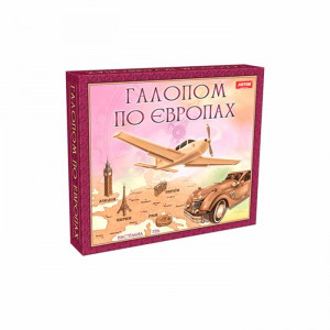 Настольная игра "Галопом по Європах" (Разноцветный)