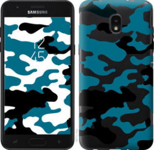 Чехол Камуфляж прозрачный фон для Samsung Galaxy J7 2018