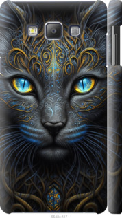 Чохол Узорчата кішка на Samsung Galaxy A7 A700H