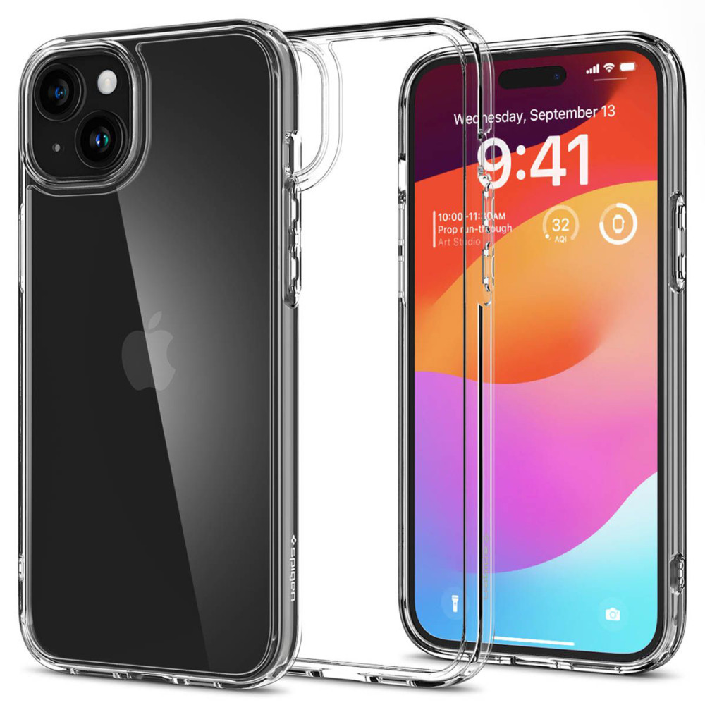 Фото TPU чохол Epic Transparent 1,0mm на Apple iPhone 15 (6.1") (Безбарвний (прозорий)) на vchehle.ua