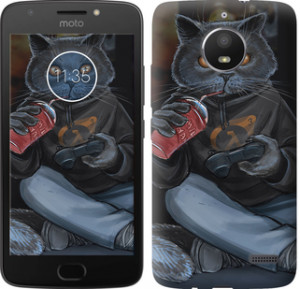 Чехол gamer cat для Motorola Moto E4