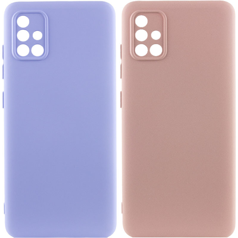 Чехол Silicone Cover Lakshmi Full Camera (AA) для Samsung Galaxy A71