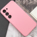 Купити Чохол Silicone Cover Lakshmi Full Camera (AAA) на Samsung Galaxy S24+ (Рожевий / Light pink) на vchehle.ua