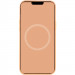 Уценка Чехол Silicone case (AAA) full with Magsafe and Animation для Apple iPhone 12 Pro Max (6.7") (Дефект упаковки / Помаранчевий / Cantaloupe) в магазині vchehle.ua