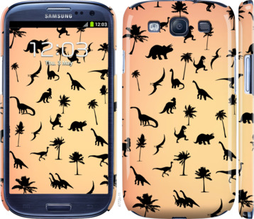 

Чохол Динозаврики 1 на Samsung Galaxy S3 Duos I9300i 893943