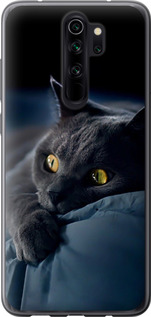 Чехол Дымчатый кот для Xiaomi Redmi Note 8 Pro