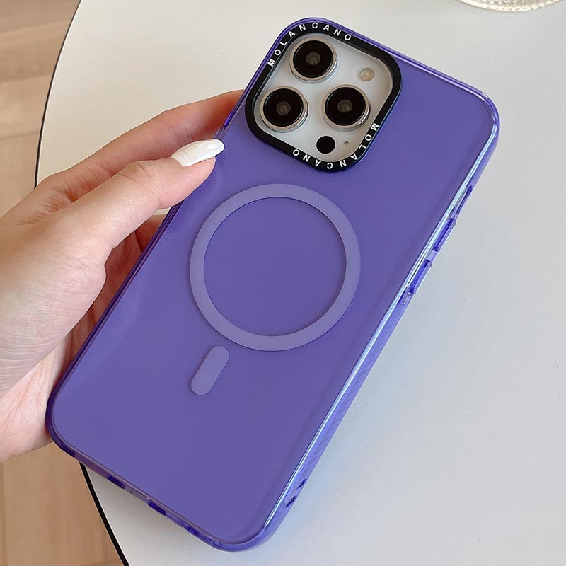 Фото TPU чехол Molan Cano Magnetic Jelly для Apple iPhone 14 Pro (6.1") (Purple) на vchehle.ua