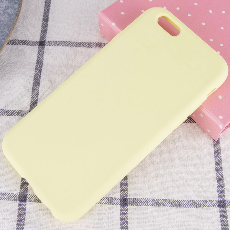 Фото Чехол Silk Full Protective (AA) NO LOGO для Apple iPhone SE (2020) / 7 / 8 (4.7") (Желтый / Mellow Yellow) на vchehle.ua