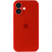 Фото Чехол Silicone Case Full Camera Protective (AA) для Apple iPhone 16 (6.1") (Красный / Red) на vchehle.ua