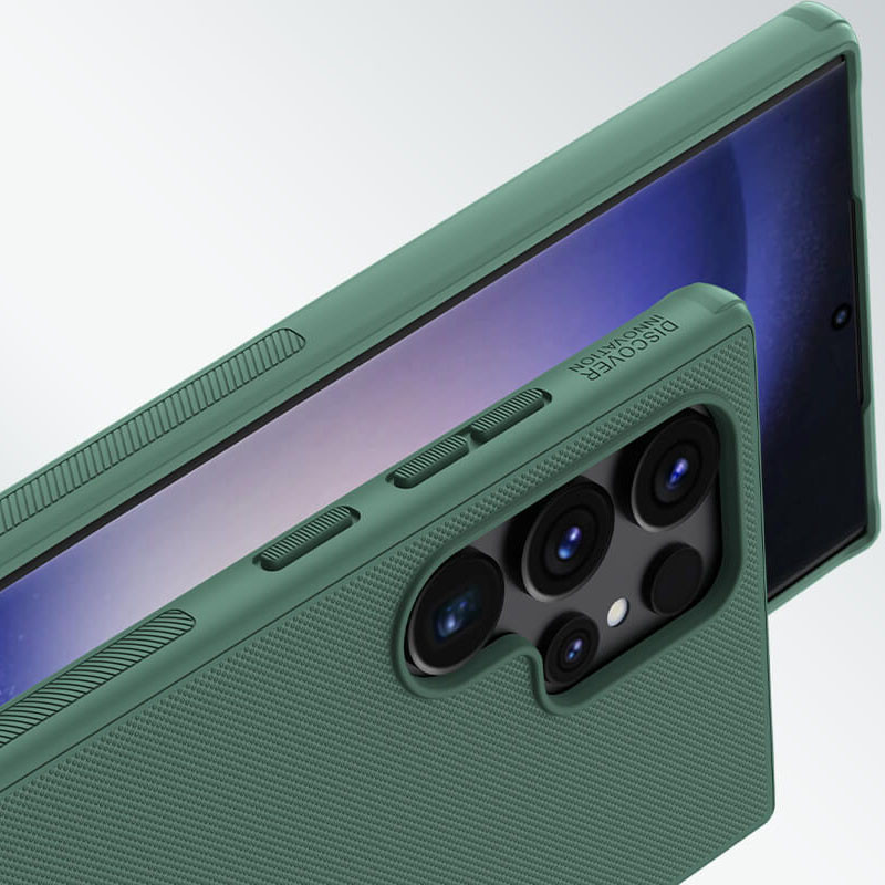 Заказать Чехол Nillkin Matte Magnetic Pro для Samsung Galaxy S24 Ultra (Зеленый / Green) на vchehle.ua