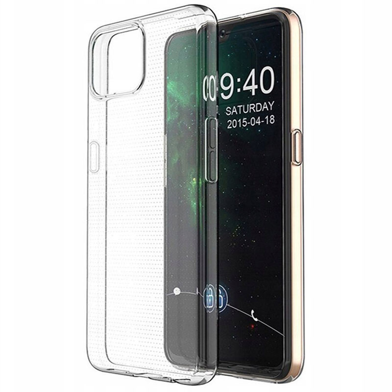 TPU чехол Epic Transparent 1,5mm для Oppo A72 5G / A73 5G (Бесцветный (прозрачный))