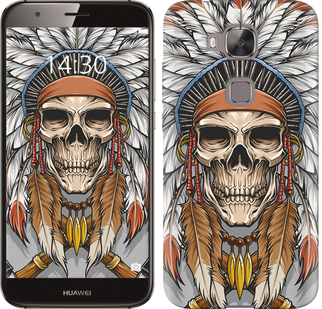 

Чехол Череп индейца для Huawei G8 641274