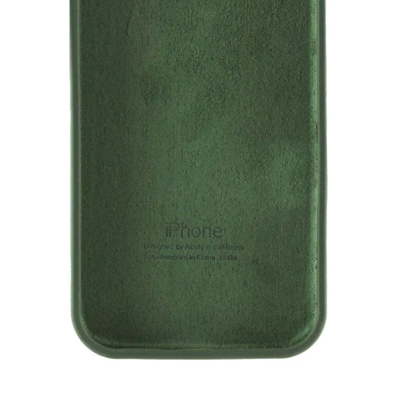Чохол Silicone Case Full Camera Protective (AA) на Apple iPhone 16e (6.1") (Зелений / Cyprus Green) в магазині vchehle.ua
