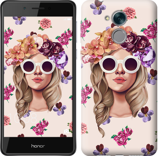 

Чохол Дівчина з квітами v2 на Huawei Honor 6C Pro 612334
