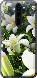 

Чехол Белые лилии для Xiaomi Redmi Note 8 Pro 776711