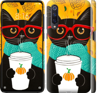 

Чехол Осенний кот для Xiaomi Mi A3 778449