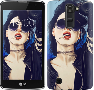 

Чохол Дівчина на стилі на LG K7 643804