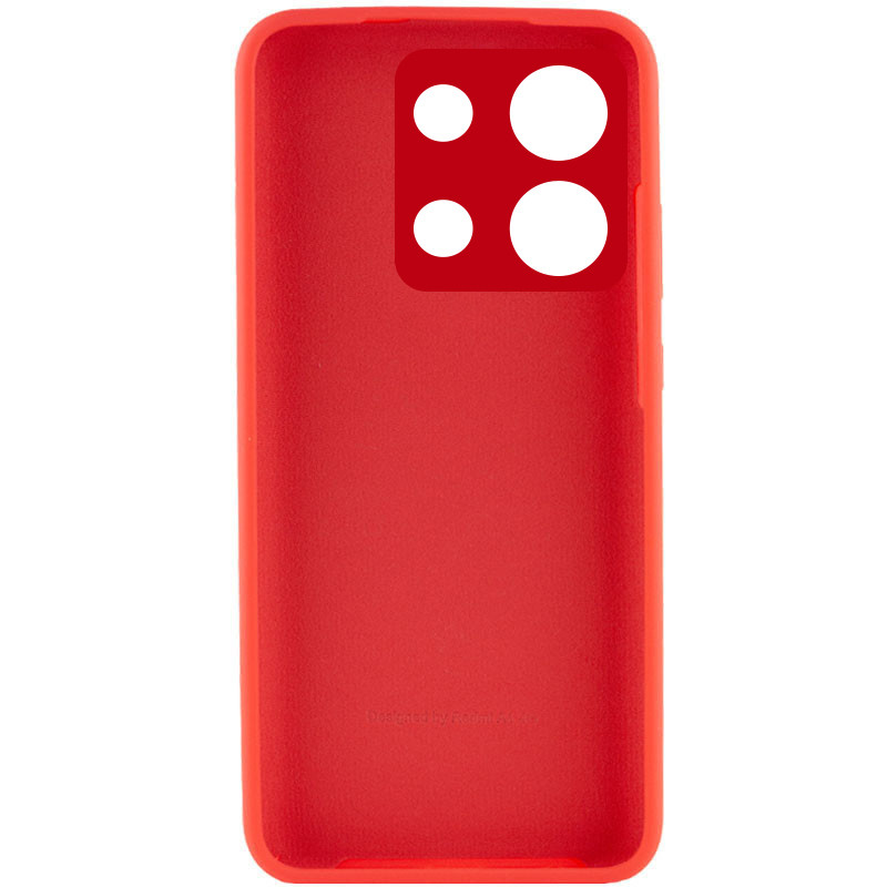 Фото Чохол Silicone Cover Full Camera (AA) Xiaomi Redmi Note 13 5G (Червоний / Red) на vchehle.ua