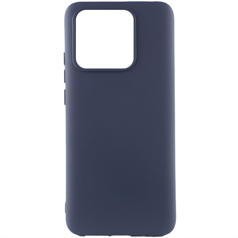 Чохол Silicone Cover Lakshmi (AAA) на Xiaomi 14 Pro (Темно-синій / Midnight blue)