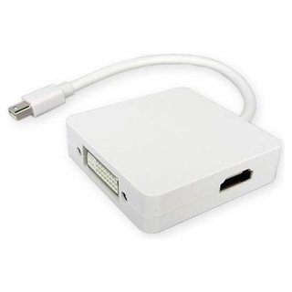 3 в 1 Mini DisplayPort to HDMI/DVI/DP Adapter cable