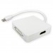 3 в 1 Mini DisplayPort to HDMI/DVI/DP Adapter cable