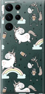 

Чохол Єдиноріг і кава на Samsung Galaxy S22 Ultra 1607382