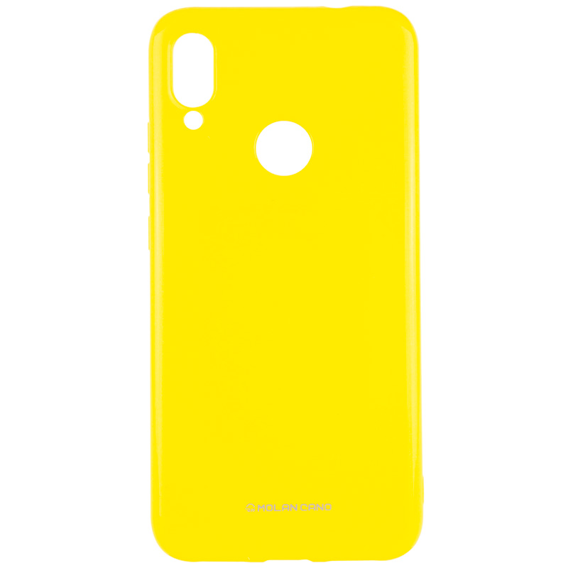 

TPU чехол Molan Cano Glossy для Xiaomi Redmi 7 (Желтый) 709206