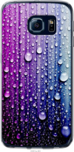 Чехол Капли воды для Samsung Galaxy S6 Edge G925F
