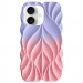 TPU чохол Leaf на Apple iPhone 16 (6.1") (Lilac / Pink)