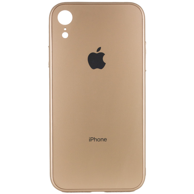 

TPU+Glass чохол GLOSSY Logo Full camera на Apple iPhone XR (6.1") (Золотий) 1102155