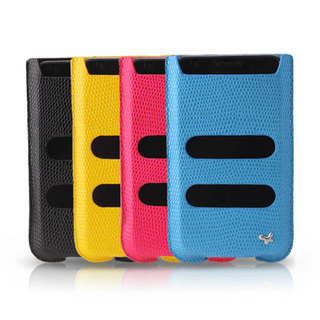 Кожаный чехол-футляр Zenus Lizard Functional Pouch для Samsung i9100 Galaxy S2 / i9105 Galaxy S2 Plus