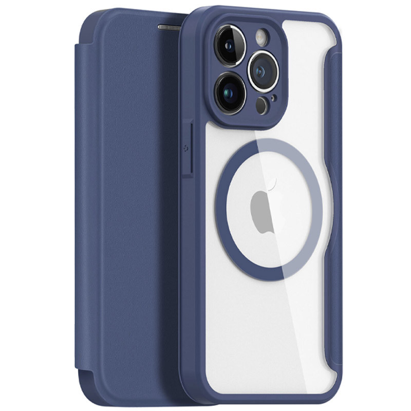 Чехол-книжка Dux Ducis Skin X Pro with Magnetic safe для Apple iPhone 14 Pro Max (6.7") (Blue)