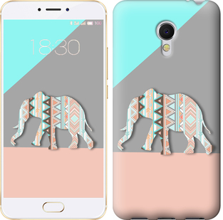 

Чохол Візерунчастий слон на Meizu MX6 224745