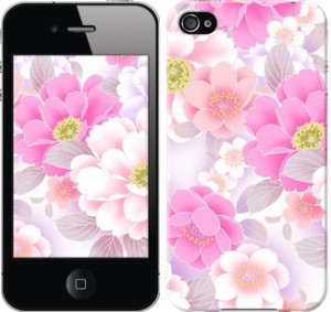Чехол Цвет яблони для iPhone 4