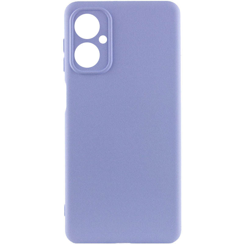 Чохол Silicone Cover Lakshmi Full Camera (A) на Motorola Moto G14 (Бузковий / Dasheen)