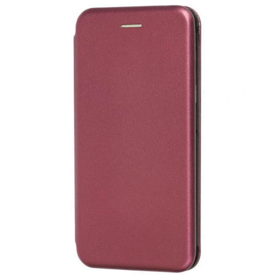 Шкіряний чохол-книжка Classy на Huawei P Smart Z (Бордовий)