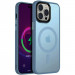 TPU+PC чохол Metal Buttons with Magnetic Safe Colorful на Apple iPhone 13 Pro (6.1") (Блакитний)