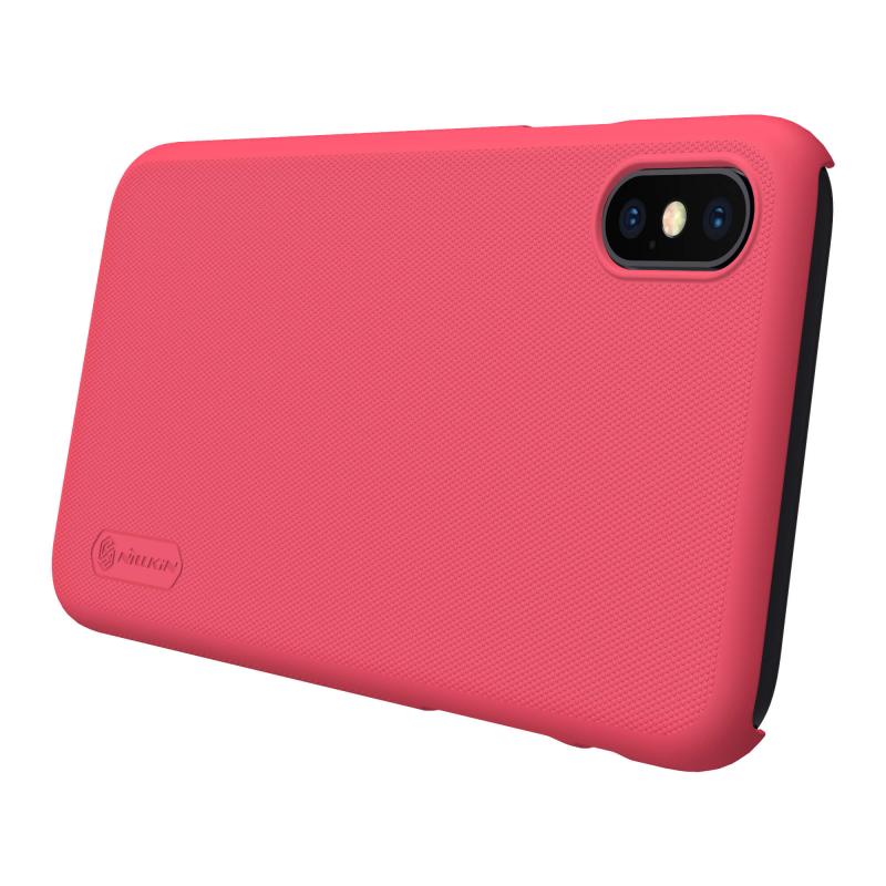 Купить Чехол Nillkin Matte для Apple iPhone X (5.8") / XS (5.8") (Красный) на vchehle.ua