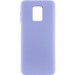 Чохол Silicone Cover Lakshmi (AA) на Xiaomi Redmi Note 9s / Note 9 Pro / Note 9 Pro Max (Бузковий / Dasheen)