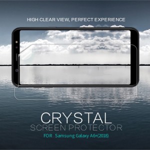 Защитная пленка Nillkin Crystal для Samsung Galaxy A6 Plus (2018)