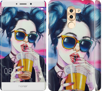 

Чохол Арт-дівчина в окулярах на Huawei GR5 2017 923665