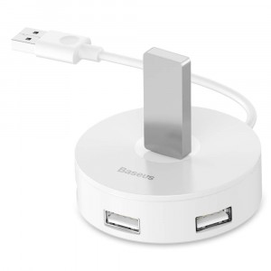 Перехідник HUB Baseus Round Box USB to USB 3.0 + 3USB 2.0 (CAHUB-F)