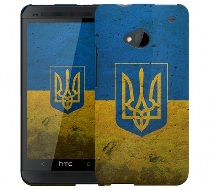 Чехол «Флаг Украины» для HTC One (Флаг Украины)