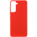 Чехол Silicone Cover Lakshmi (AAA) для Samsung Galaxy S21 FE (Красный / Red)